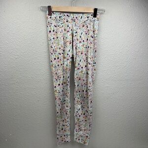 Girl's Patagonia Capilene Baselayer Leggings in Floral Print Sz M 10